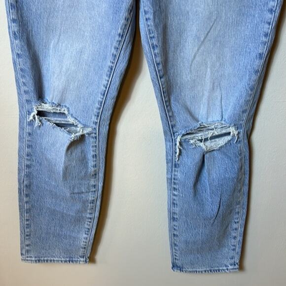 NWT Rolla’s Dusters high rise slim ripped knee jeans in Eco Erin Worn Wash - Picture 6 of 13
